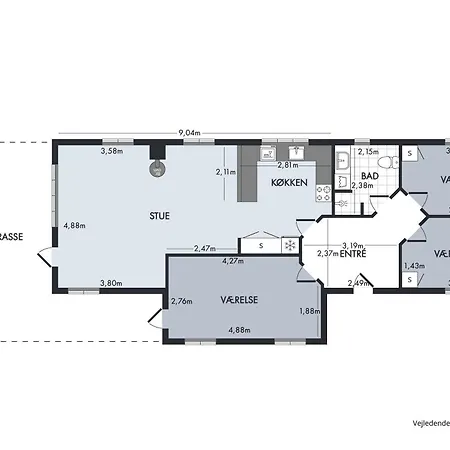Amazing In With 3 Bedrooms And Wifi * 에벨토프트